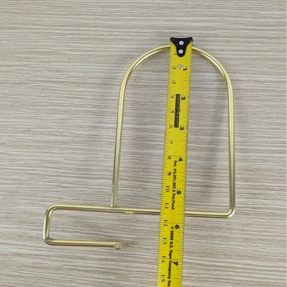 Gold Wire Bookends Pair – Minimalist Modern Style, Similar to IKEA FLIT - Picture 4 of 5